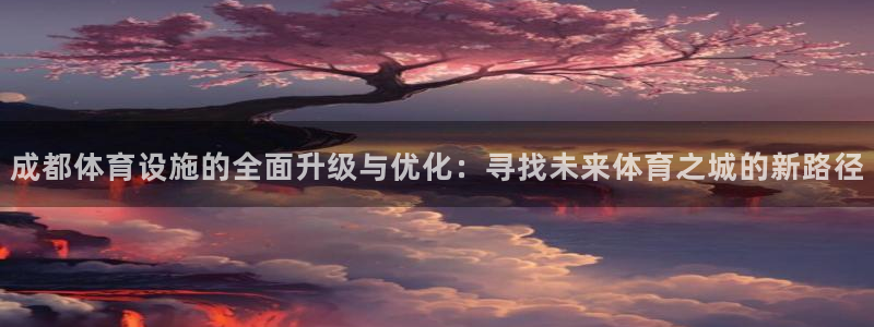凯捷体育官方：成都体育设施的全面升级与优化：寻找未来