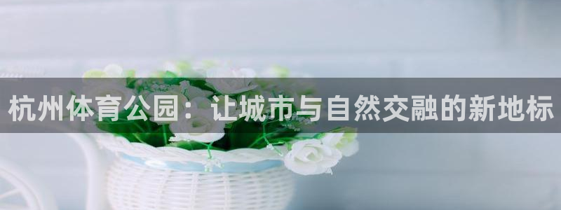 凯捷体育娱乐网站：杭州体育公园：让城市与自然交融的新