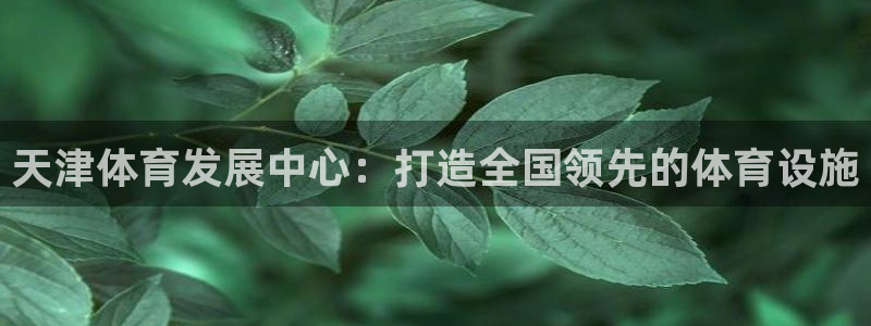 凯捷体育娱乐：天津体育发展中心：打造全国领先的体育设