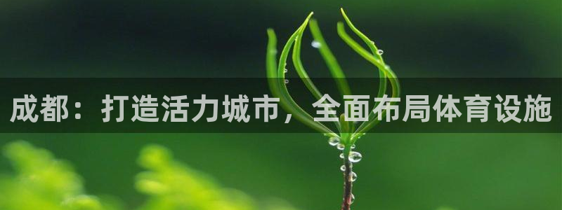 凯捷体育：成都：打造活力城市，全面布局体育设施