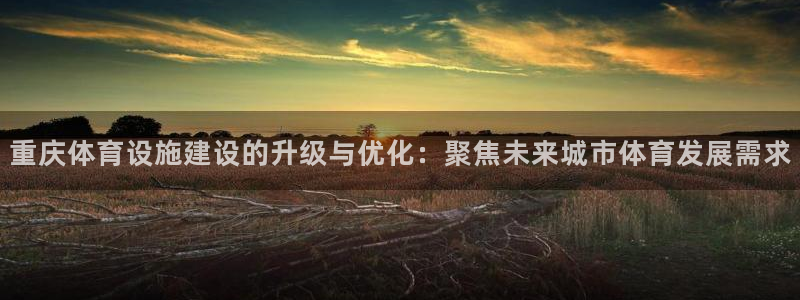 凯捷体育平台注册要钱吗安全吗：重庆体育设施建设的升级与优化：